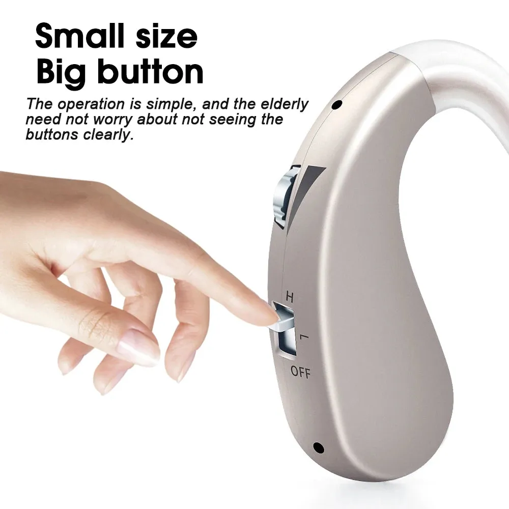 Digital Hearing Aids Rechargeable Hearing Aid High Power Sound Amplifier