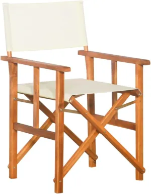Director's Chair,Outdoor Furniture,Camping Chair,Foldable for Easy Storage and Transport,Used for Campsite, Beach, Sports Pitch,Fishing,Lawn, Deck, Solid Acacia Wood