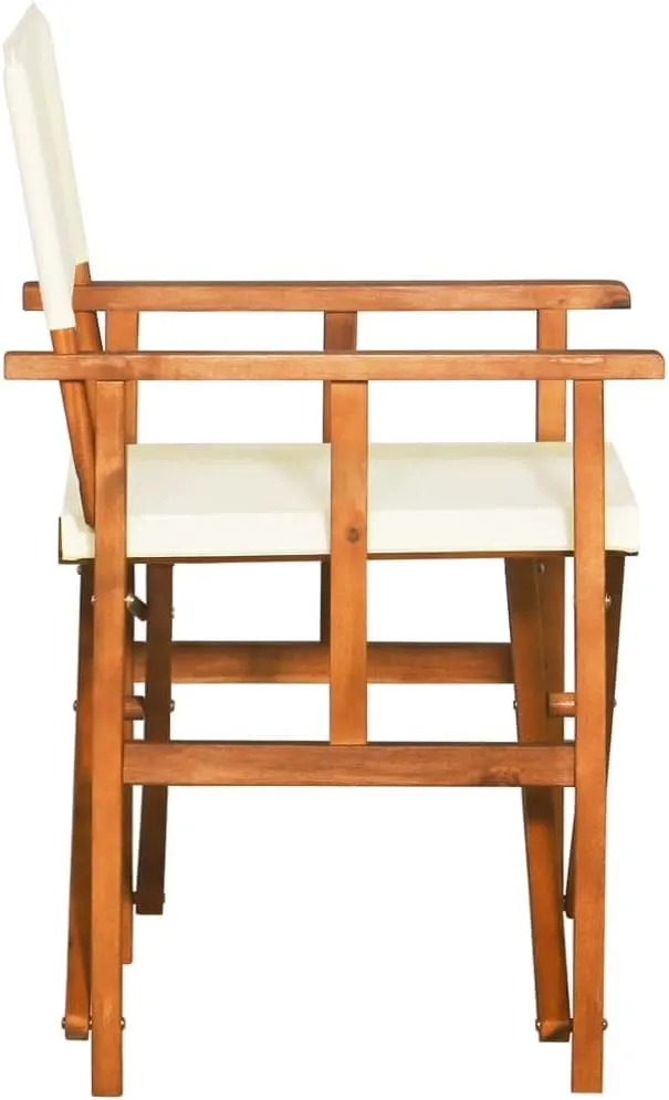 Director's Chair,Outdoor Furniture,Camping Chair,Foldable for Easy Storage and Transport,Used for Campsite, Beach, Sports Pitch,Fishing,Lawn, Deck, Solid Acacia Wood