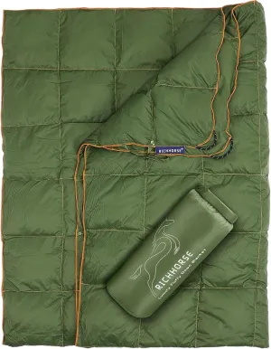 Down Blanket Camping Quilt - Lightweight, Packable, Puffy, Wearable, Water Resistant, Backpacking Quilt for Outdoor Camping, Travel and Hiking