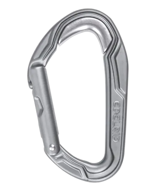 EDELRID BULLETPROOF STRAIGHT SLATE | CLIMBING CARABINER