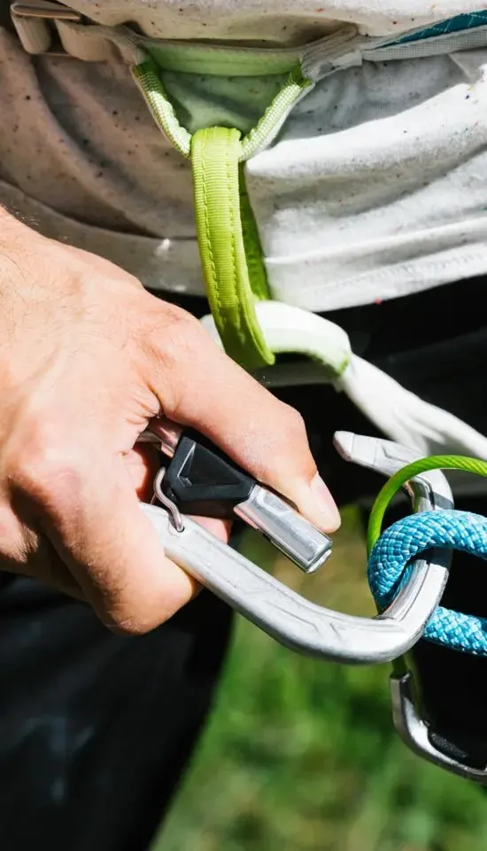 Edelrid HMS Bulletproof Belay Fixed Gate Carabiner