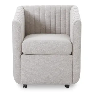 Elegant Velvet Swivel Diner Chair