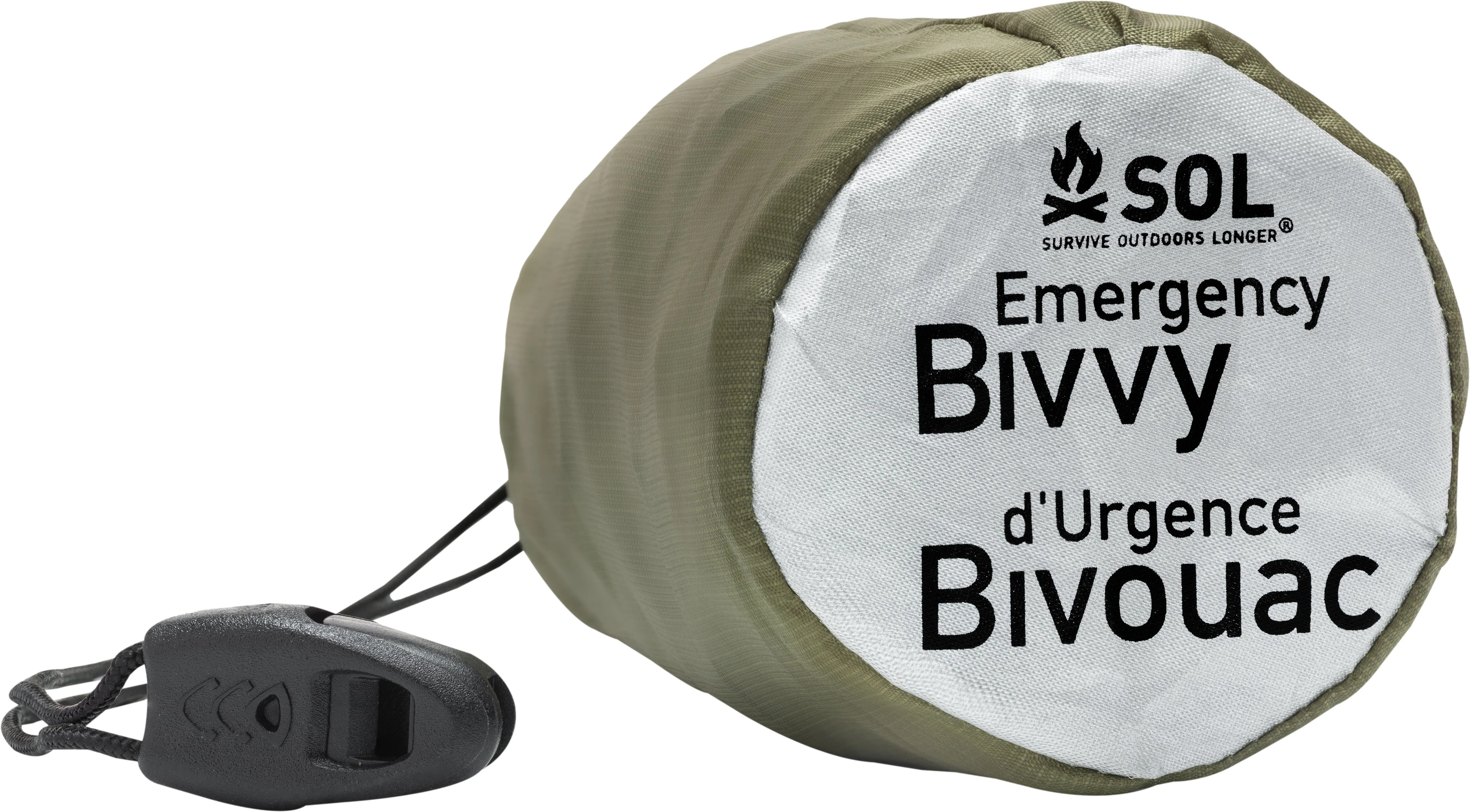 Emergency Bivvy with Rescue Whistle