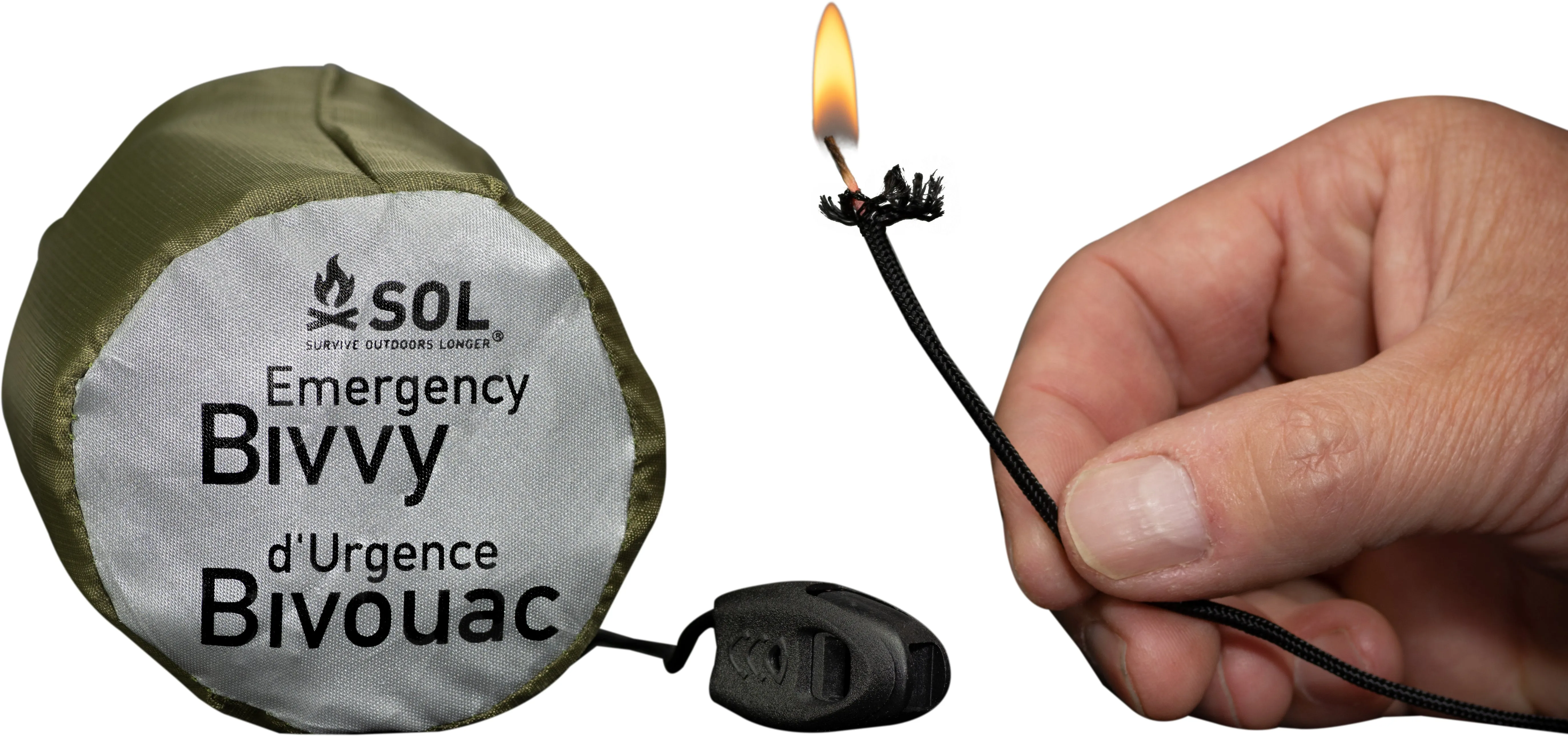 Emergency Bivvy with Rescue Whistle