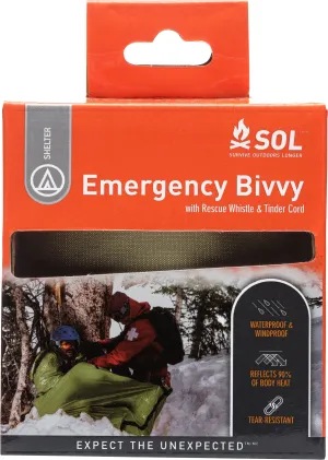Emergency Bivvy with Rescue Whistle