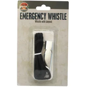 Emergency Whistle with Keychain Stay Prepared and Safe (MOQ-8)