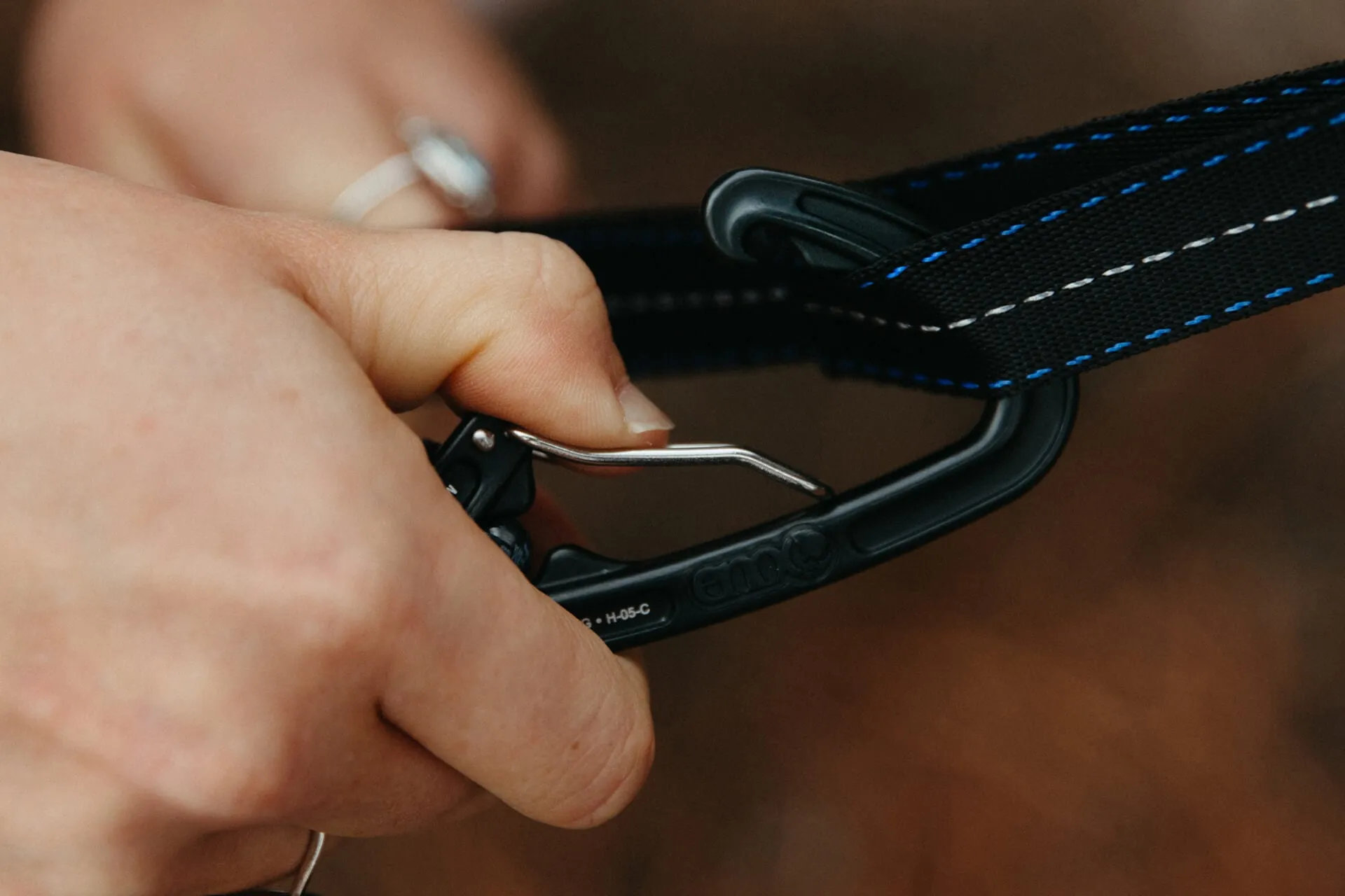 ENO Aluminum Wiregate Carabiners