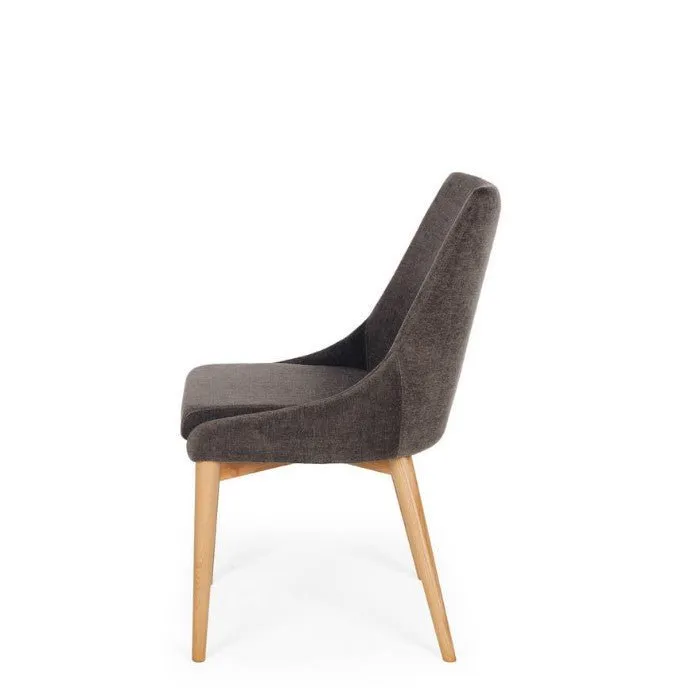 Eva Dining Chair - Dark Grey Danny