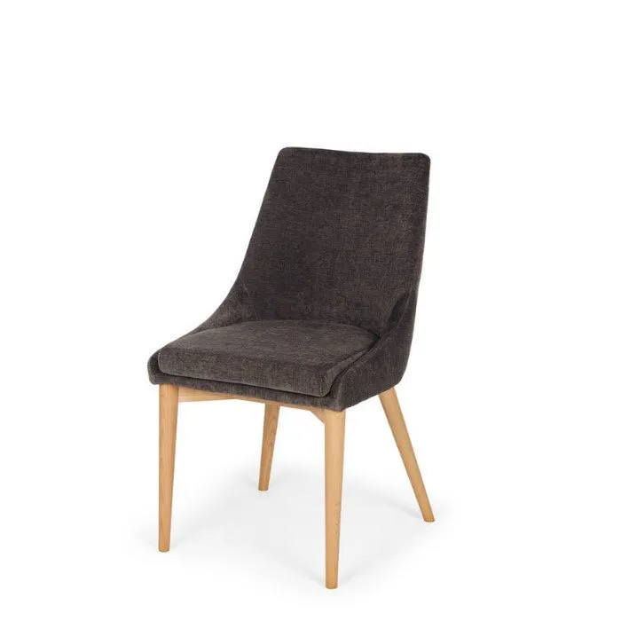 Eva Dining Chair - Dark Grey Danny