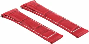 Ewatchparts 20mm Leather Watch Band Strap Compatible With All Rolex Daytona Watch Short, Regular, Long