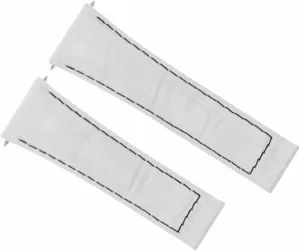 Ewatchparts 20mm Leather Watch Band Strap Compatible With All Rolex Daytona Watch Short, Regular, Long