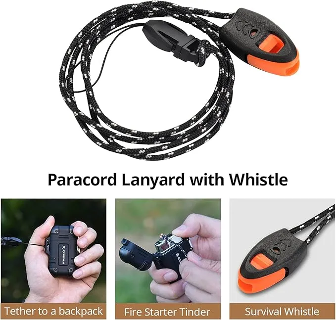 Extremus Blaze 360 USB Rechargeable Electric Arc Plasma Lighters - Waterproof & Windproof for Camping, Hiking, Outdoor Adventures