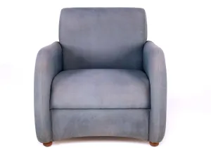 FABRIC LIGHT BLUE ARMCHAIR