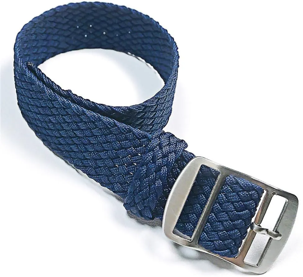 Fabric Woven Bracelet for Perlon Watch Band Replacement Wristband 14mm 16mm 18mm 20mm 22mm Nylon Strap Watchband