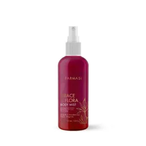 FARMASi Grace & Flora Body Spray 115ml/3.88flOz - Refreshing Floral Fragrance Mist for Daily Use - Elegant Long-Lasting Scent for All Skin Types - Portable and Convenient Body Spray