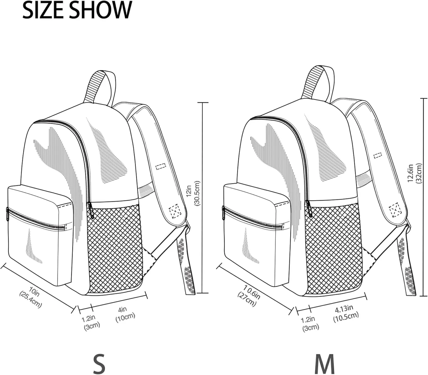 Fisyme Cute Horse Toddler Backpack School Bag Kids Daypack for Kindergarten Preschool Nursery Girls Boys, M