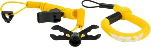 FLY RACING FUJL-2389-YLW Ultra Cord Floating Tethercord/Lanyard