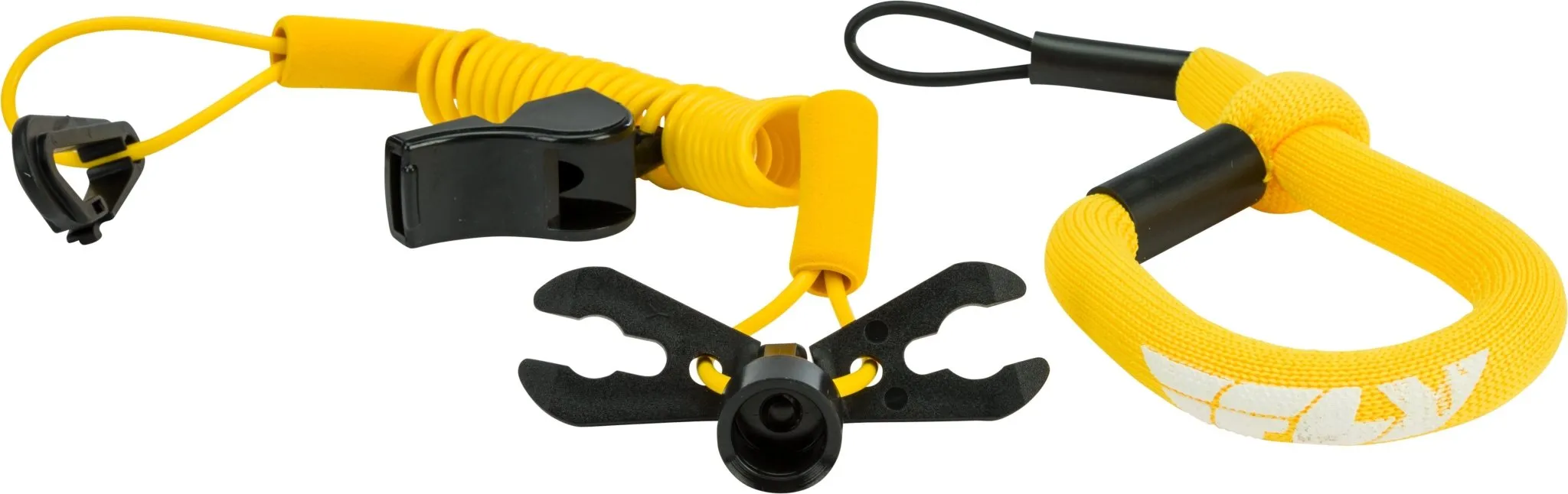 FLY RACING FUJL-2389-YLW Ultra Cord Floating Tethercord/Lanyard