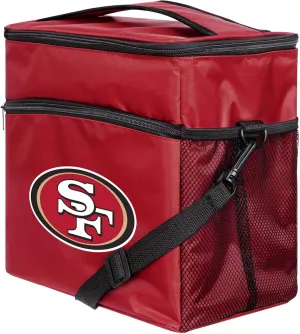 FOCO NFL Unisex-Adult NFL Team Color Logo Soft-Sided Insulated 24-Pack Tailgate Cooler Bag