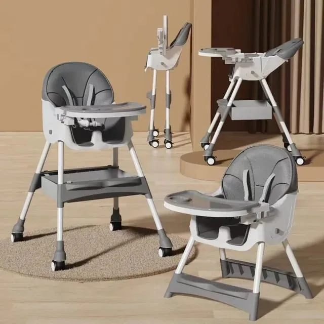 foldable/ can be transformed  to a bed /portable baby high/ feeding chair