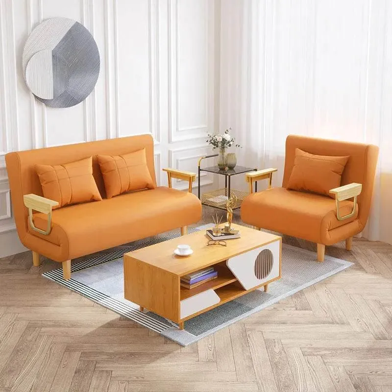 Foldable Japanese Sofa Bed - Modern Space-Saving Furniture