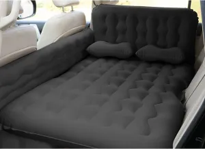 for Chrysler Pacifica 2017 2018 2019 2020 2021 2022 2023 2024 Inflatable Car Air Mattress for Back Seat of Cars Camping Bed Portable Blow Up Mattress, Car Travel Mattress,C Black