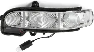 for E320 E350 E500 G500 Car Left Right Side Turn Signal Light Indicator Rear View Mirror Light 2038201321 2038201421 Car Dynamic Turn Signal