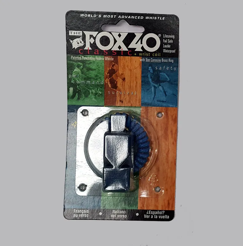 Fox 40 Classic Whistle With Flex Coil