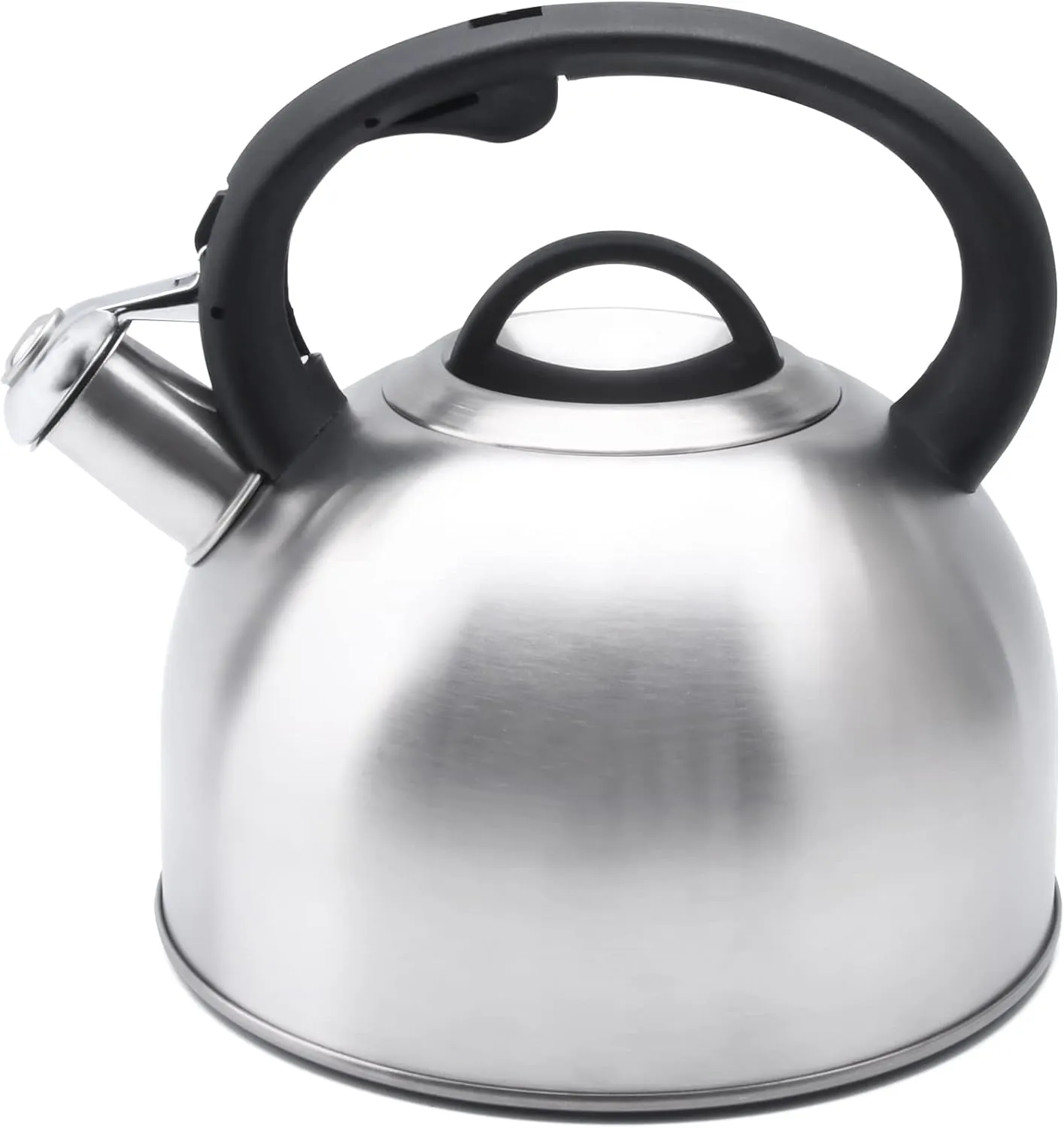 GGC 3L Tea Kettle for Stove Top, Loud Whistling Tea Kettles Water Boiler, Stainless Steel Kettles with Anti-Heat Handle and Simple Touch Button to Control Kettle Outlet