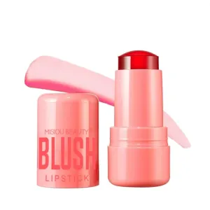 GlowJelly Cheek Tint - Transparent Gel Blush Stick, 16H Waterproof & Buildable Color, Vegan & Lightweight (For All Skin Tones) (Spritz Coral)