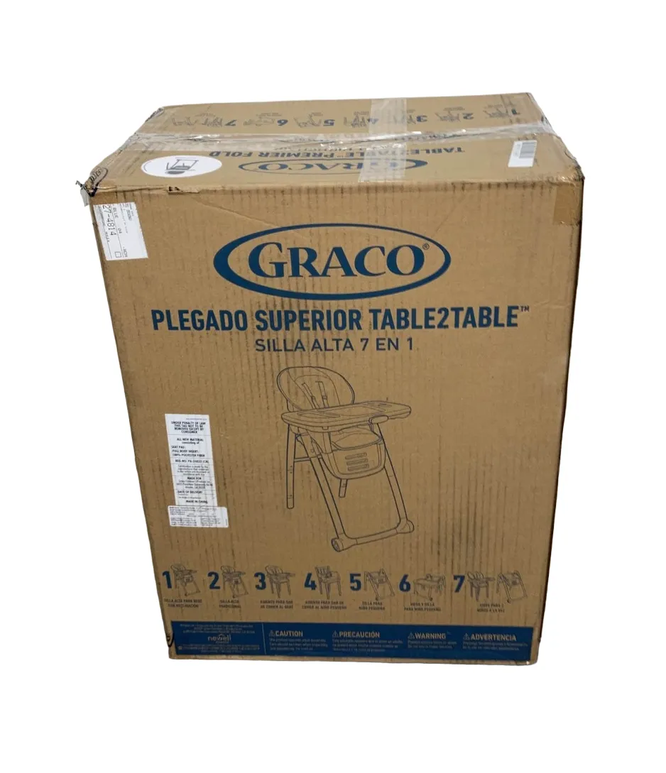 Graco Table 2 Table Premier Fold 7-In-1 Highchair, Myles