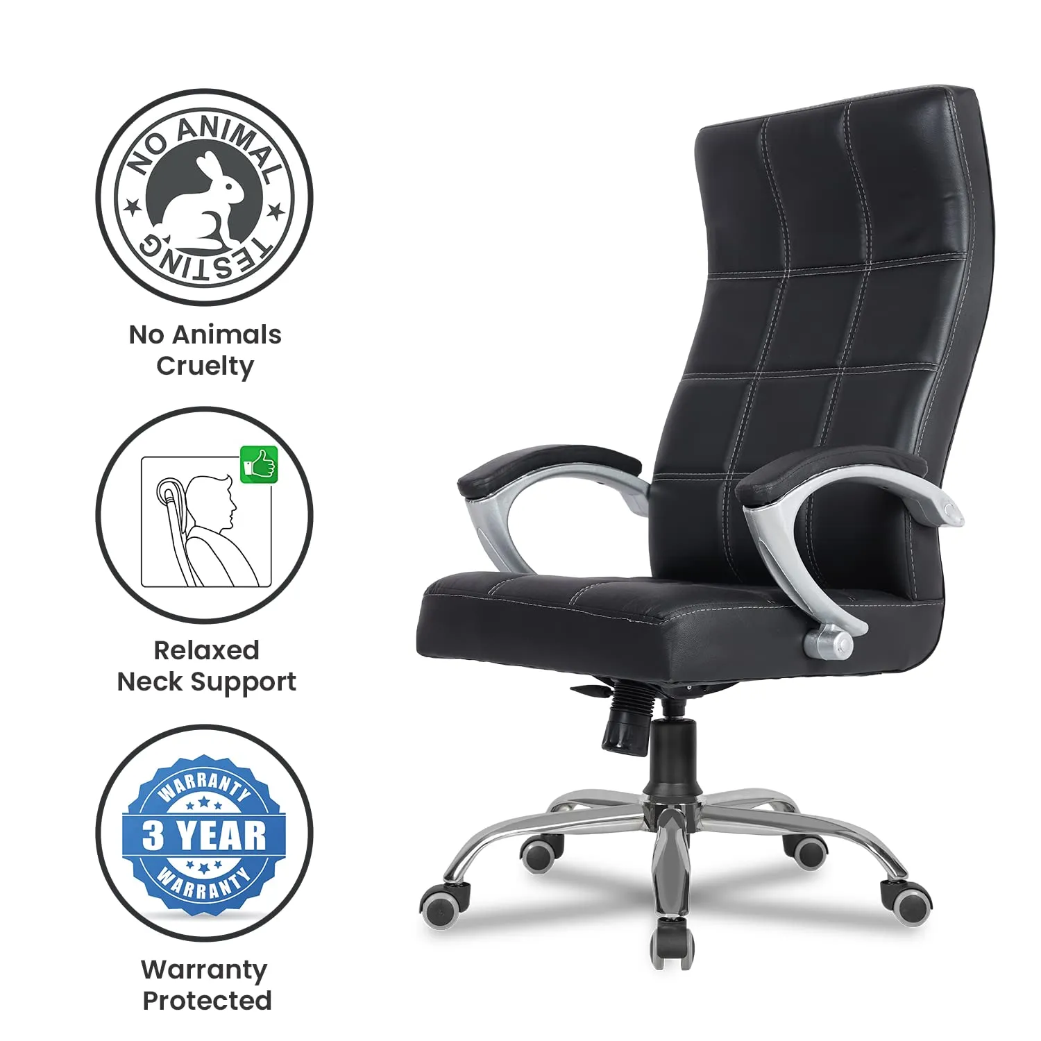 Green Soul Renewed Ace High Back Executive Chair