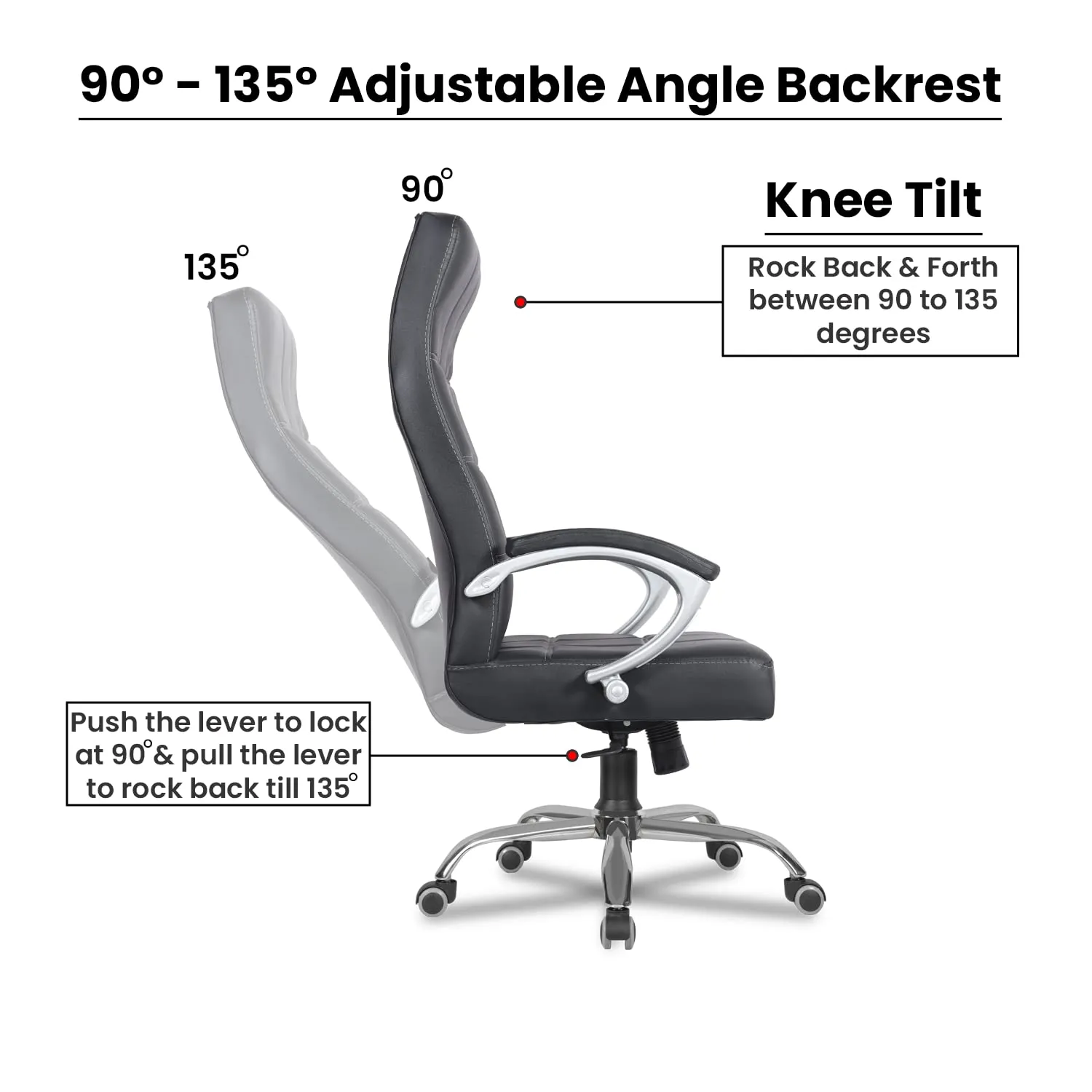 Green Soul Renewed Ace High Back Executive Chair