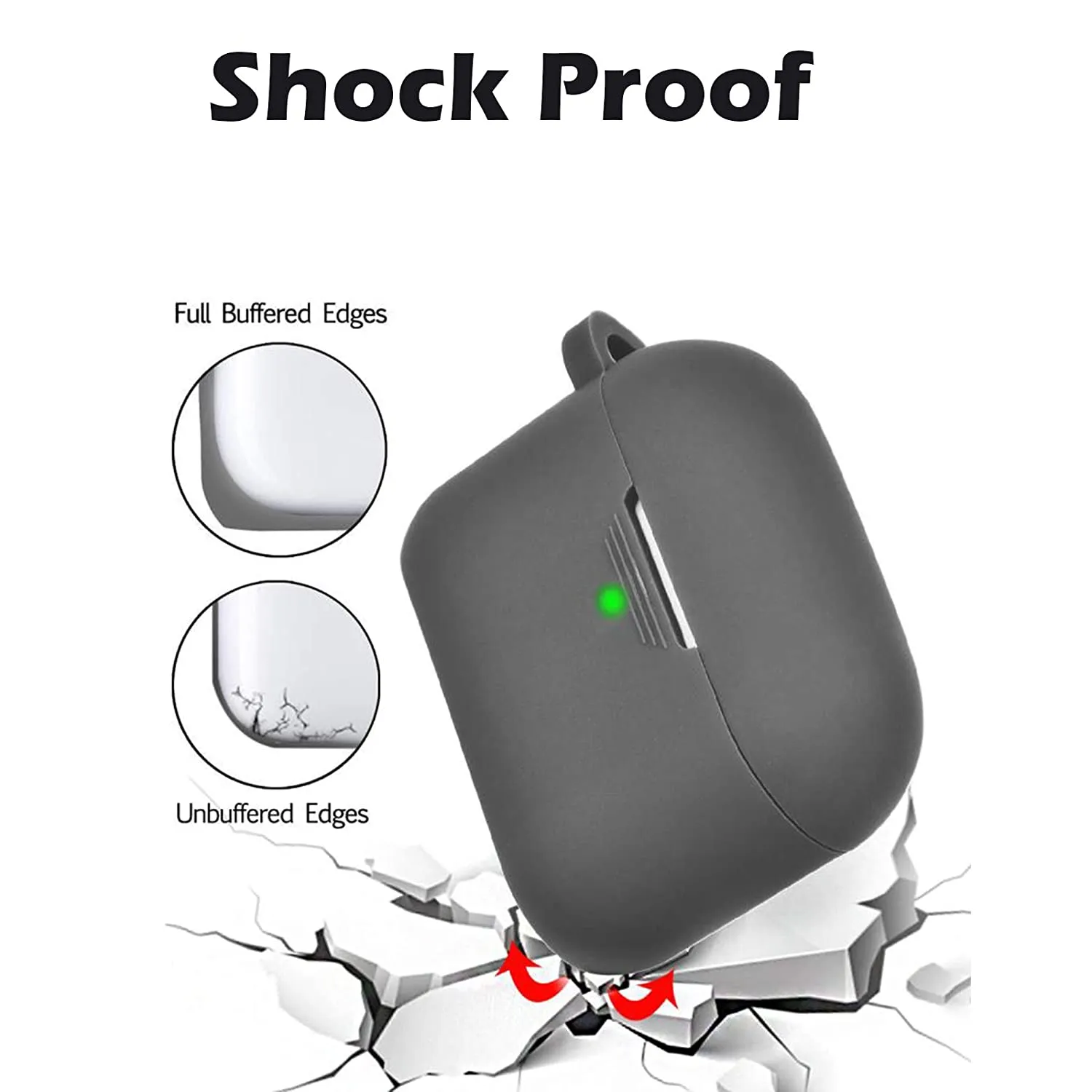 GRIPP AirPods Pro Case   Strap   Keyring Hook