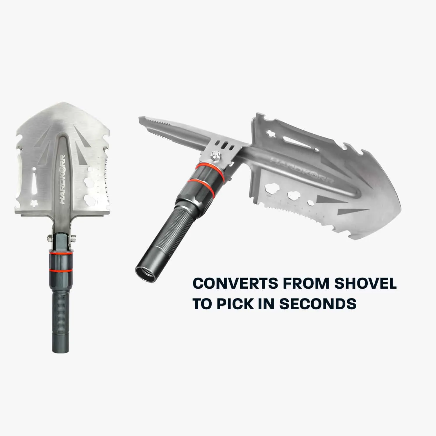 HARDKORR 15 Piece Multi-Tool Shovel