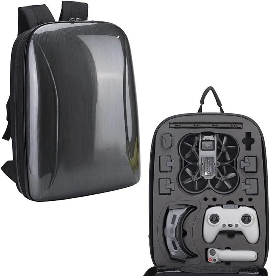 HePbak For DJI goggles 2 Drone Backpack crust Hard shell waterproof bag For goggles 2 FPV glasses Remote control battery portable case For DJI For AVATA 【Parts】