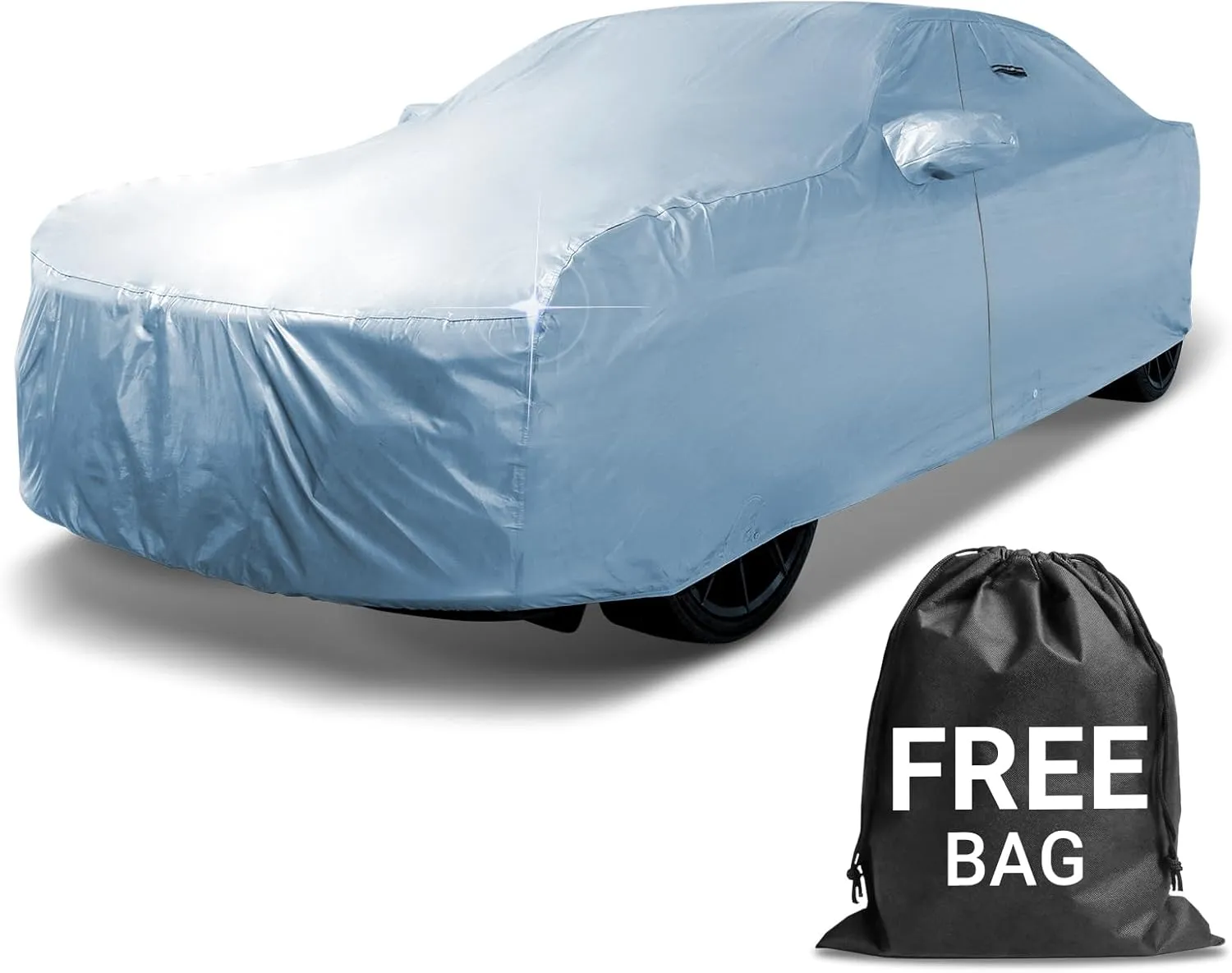 iCarCover 15-Layer Car Cover Waterproof All Weather | Premium Quality Car Covers for Automobiles, UV Protection, Nismo 350Z, 370Z, Supra, XLR Roadster, Prelude, Stealth, Size C36 (See Size Chart)
