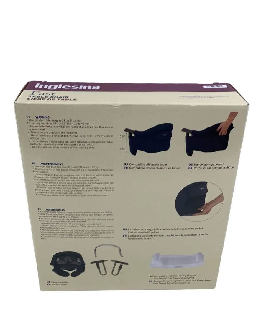Inglesina Fast Table Chair, Black