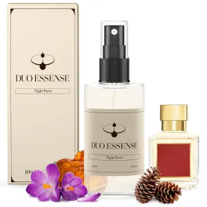 Inspired by Bac. Rouge 540 - Night Paris - Unisex Perfume - Fragrance 3.4 Fl Oz / 100 ml