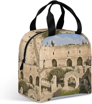 Insulated Lunch Bags Israel at The Tower of David Lunch Bag for Women Men Insulated Lunch Box for Work Picnic Travel