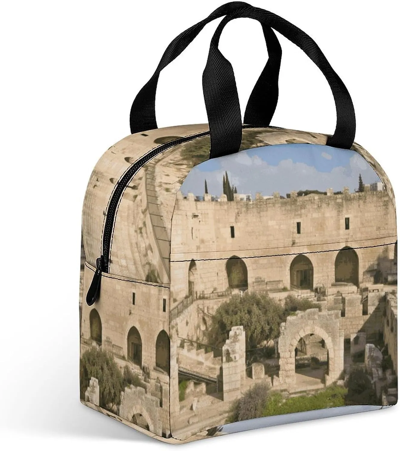 Insulated Lunch Bags Israel at The Tower of David Lunch Bag for Women Men Insulated Lunch Box for Work Picnic Travel
