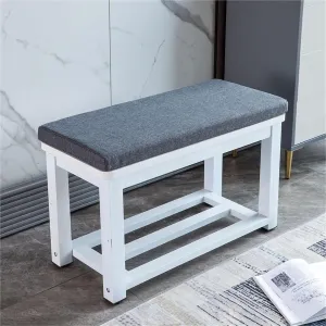JACOJE Bench Cushions for Indoor/Furniture 40/48/60 x 14/15/17/11 inch Rectangular Non Slip Outdoor Bench Cushion pad for Deck Chair Swings Bench Cushion(Z1,28x16x2in)