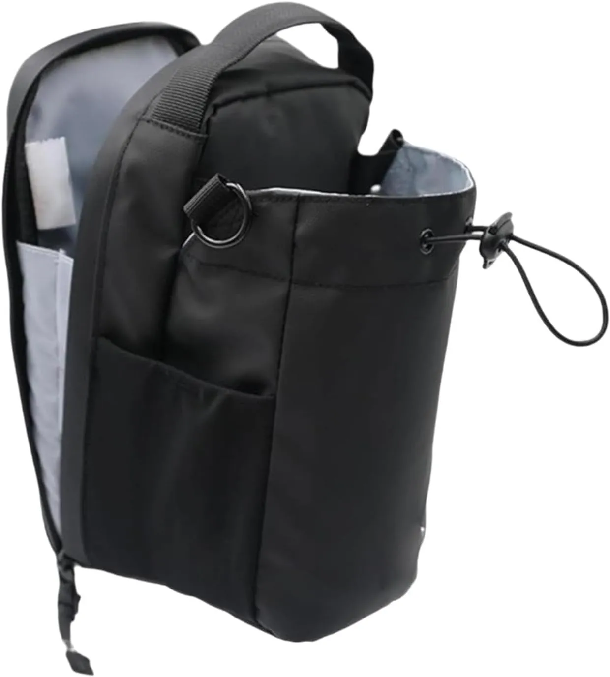 jojomis Gym Bag with Lockable Water Bottle Pouch and Phone Pockets, Sports Work Sling Bag
