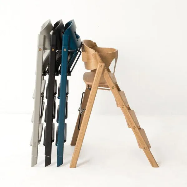 KAOS Klapp Foldable High Chair - Oak