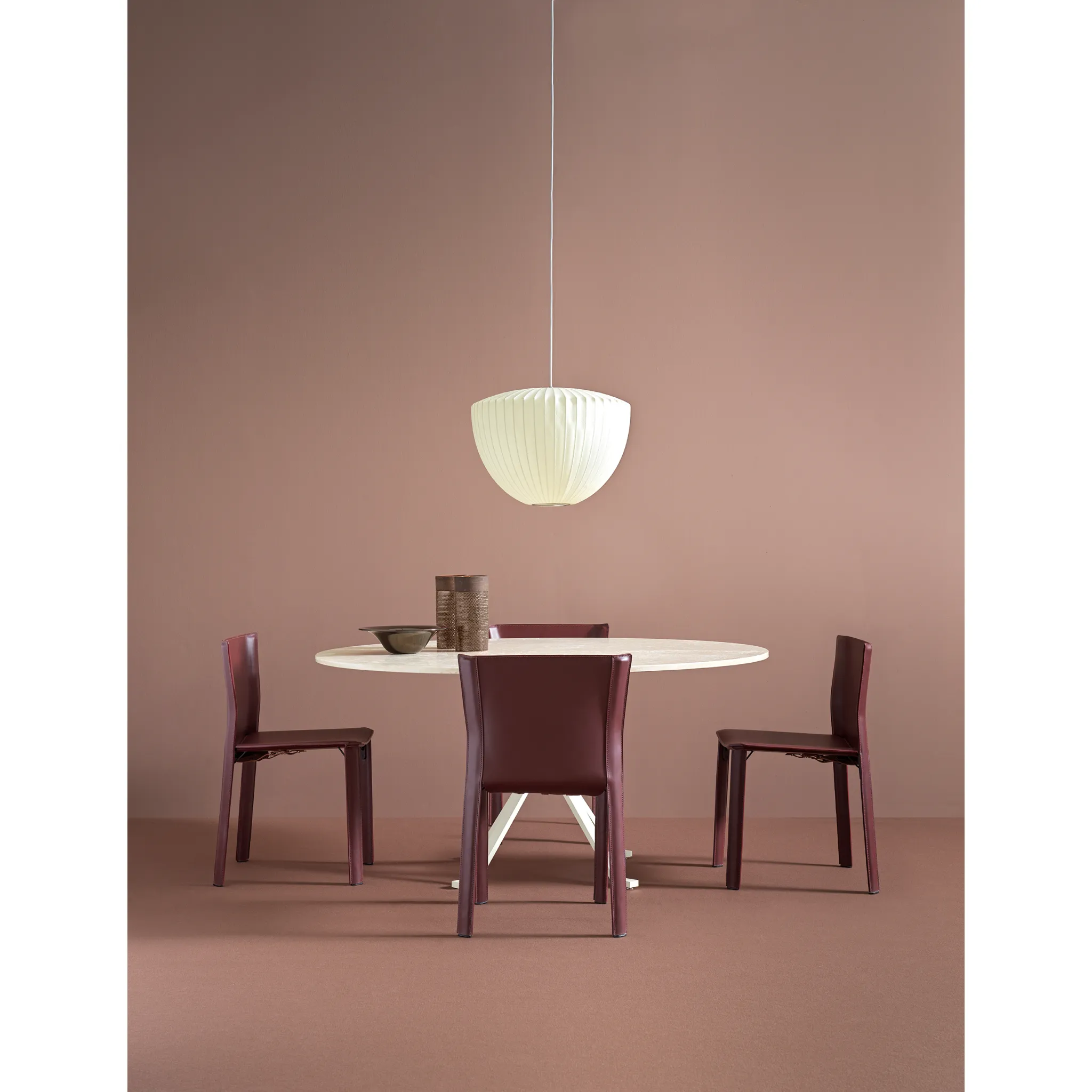 Leather Padded Dining Chair | Fasem S92