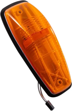 LED Cab Roof Marker Light Front Top Roof Running Light with 6 LEDs Fits for Mack CH CXU 2004-2013 Yellow 12V 25109292