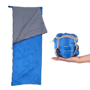 Lixada Ultralight Envelope Camping Sleeping Bag, Compact, 6.23ft x 2.46ft, 1.5 lbs