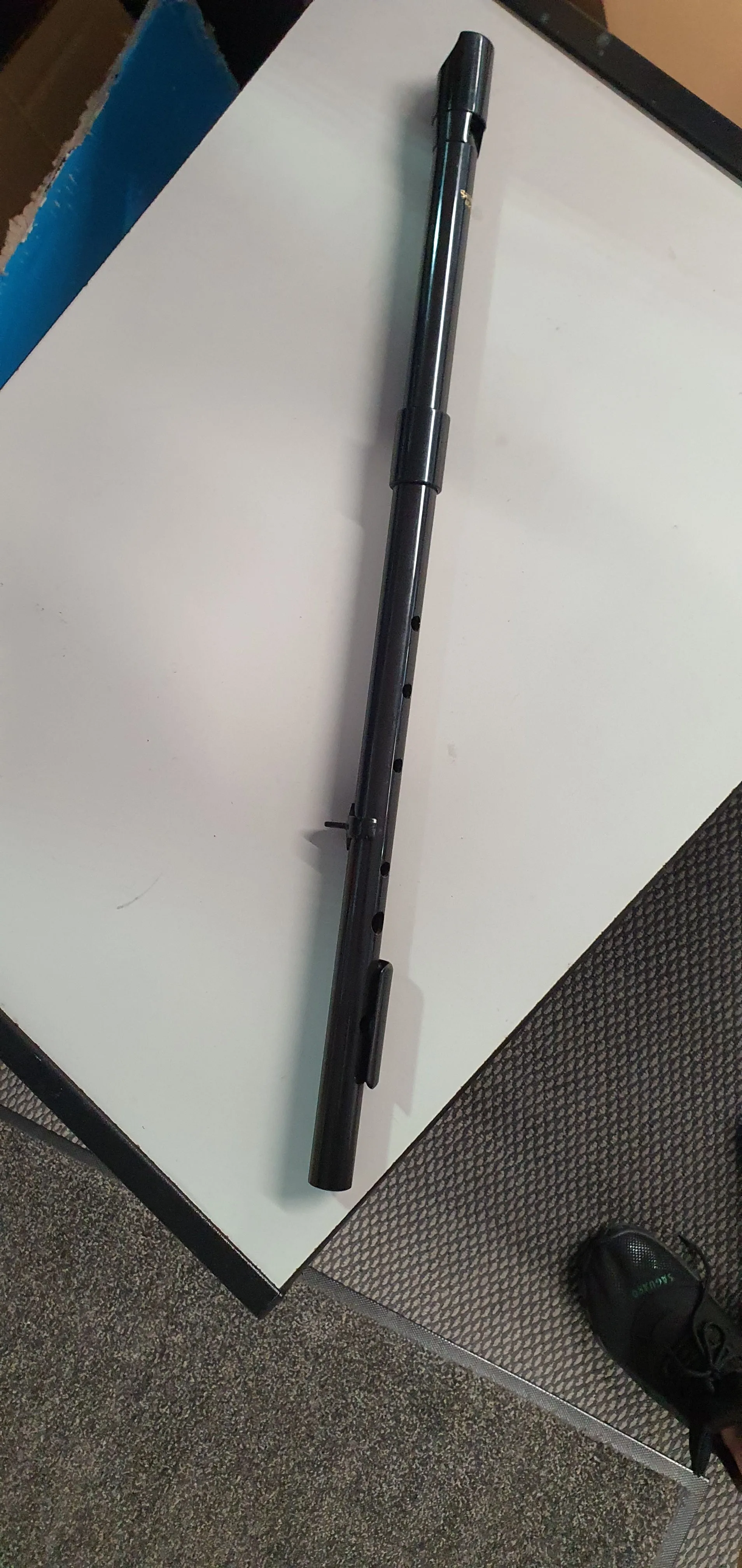 Low D black made in USA Susato whistle  {second hand}