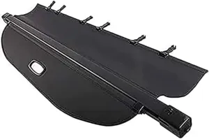 Luggage Cargo Shield for Ford Everest Endeavour 4Dr SUV 2015-2017, Retractable Cargo Cover Save Space Shade Shield Luggage Storage Curtain Auto Accessories